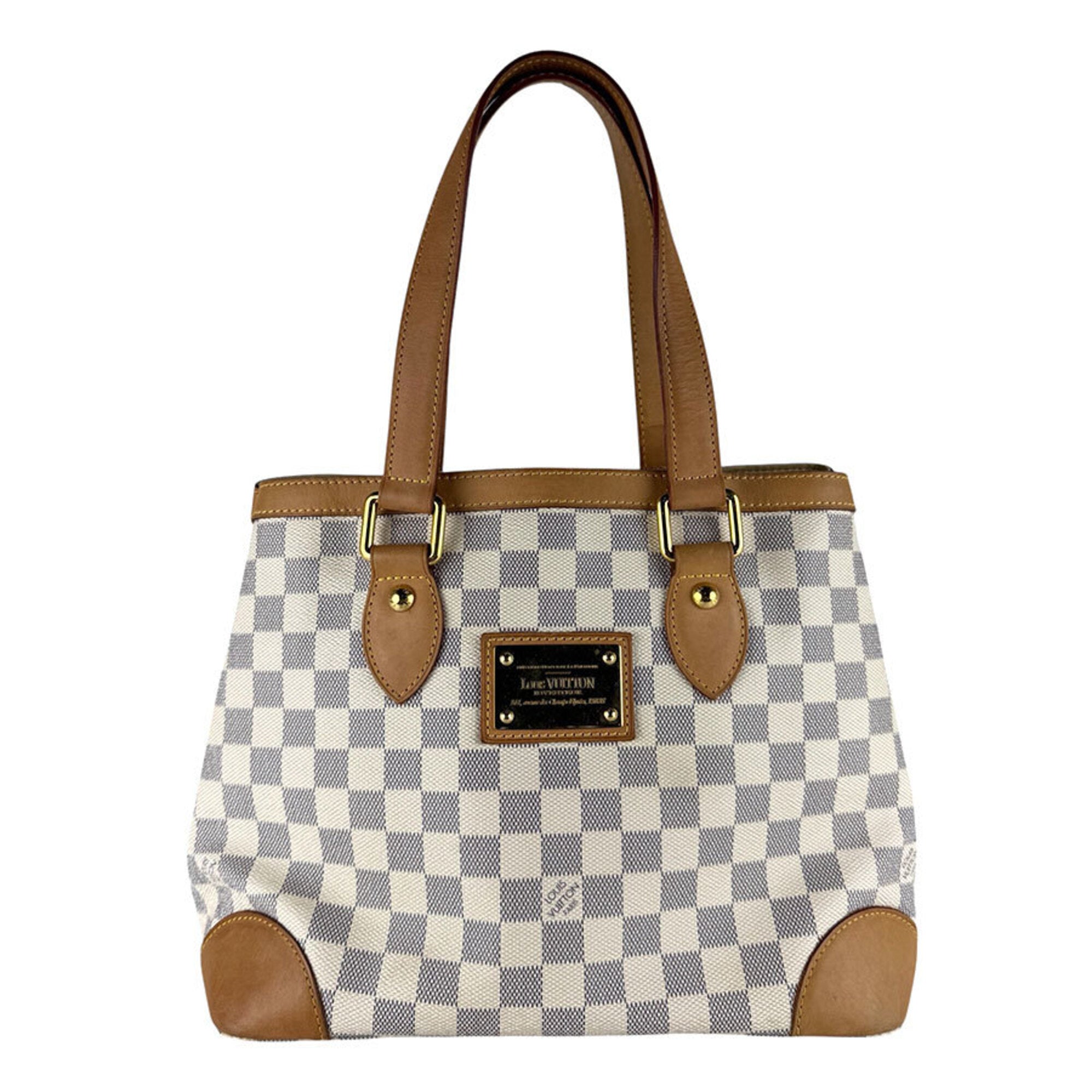 Louis Vuitton Damier Azur Ivory Damier Azur Handbag (Pre-Owned)