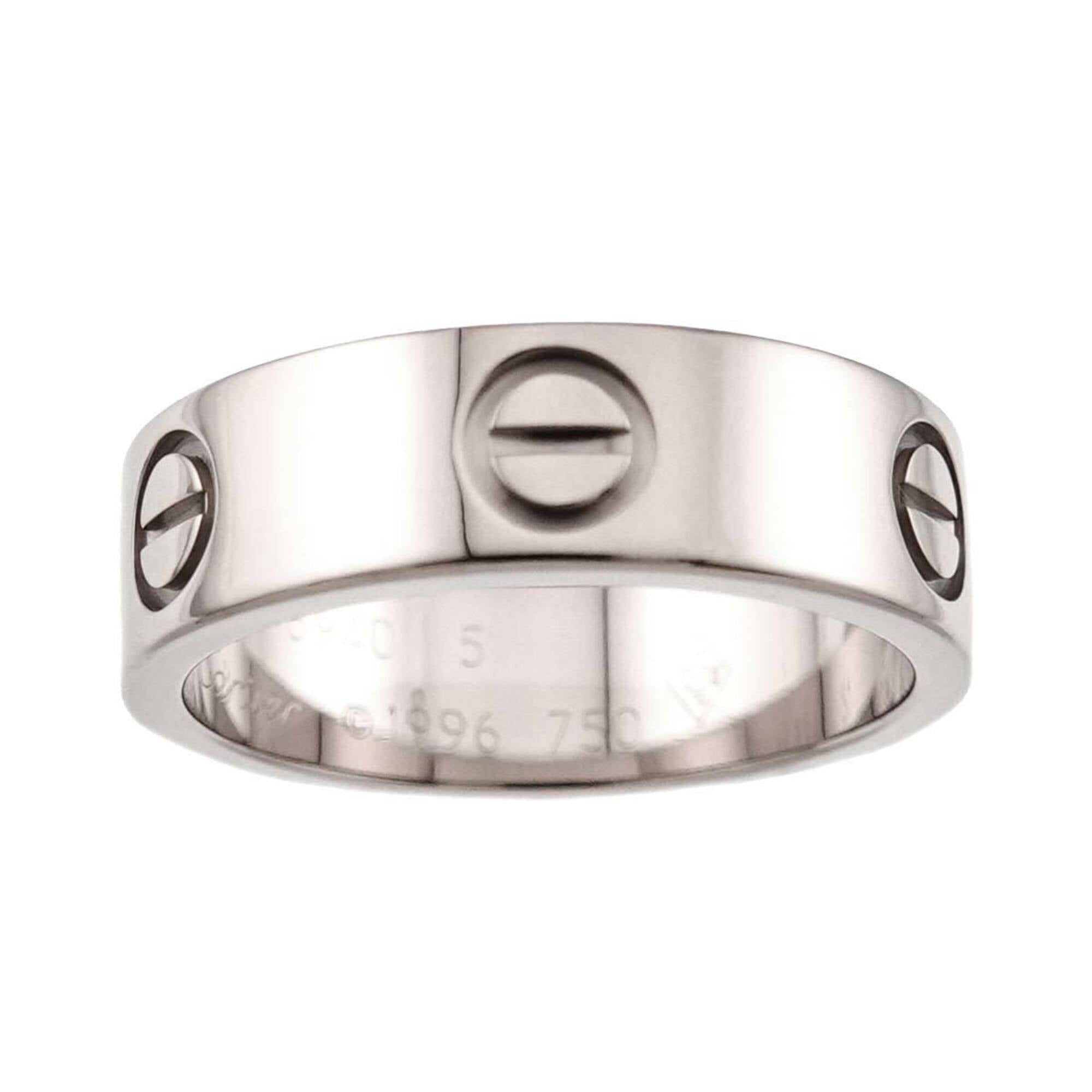 Cartier White Gold (18K) Band Ring (Pre-Owned)