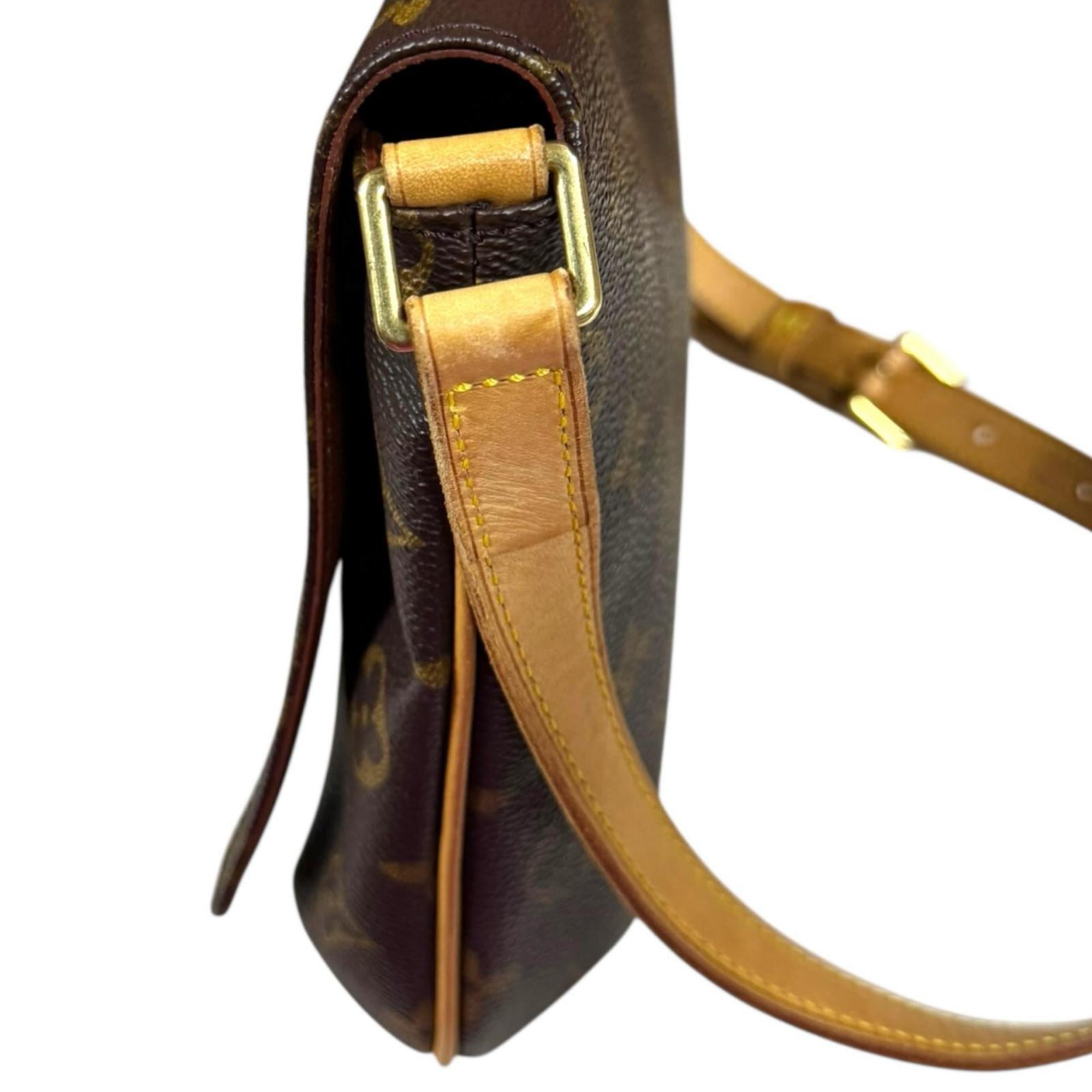Louis Vuitton Brown Monogram Shoulder Bag (Pre-Owned)
