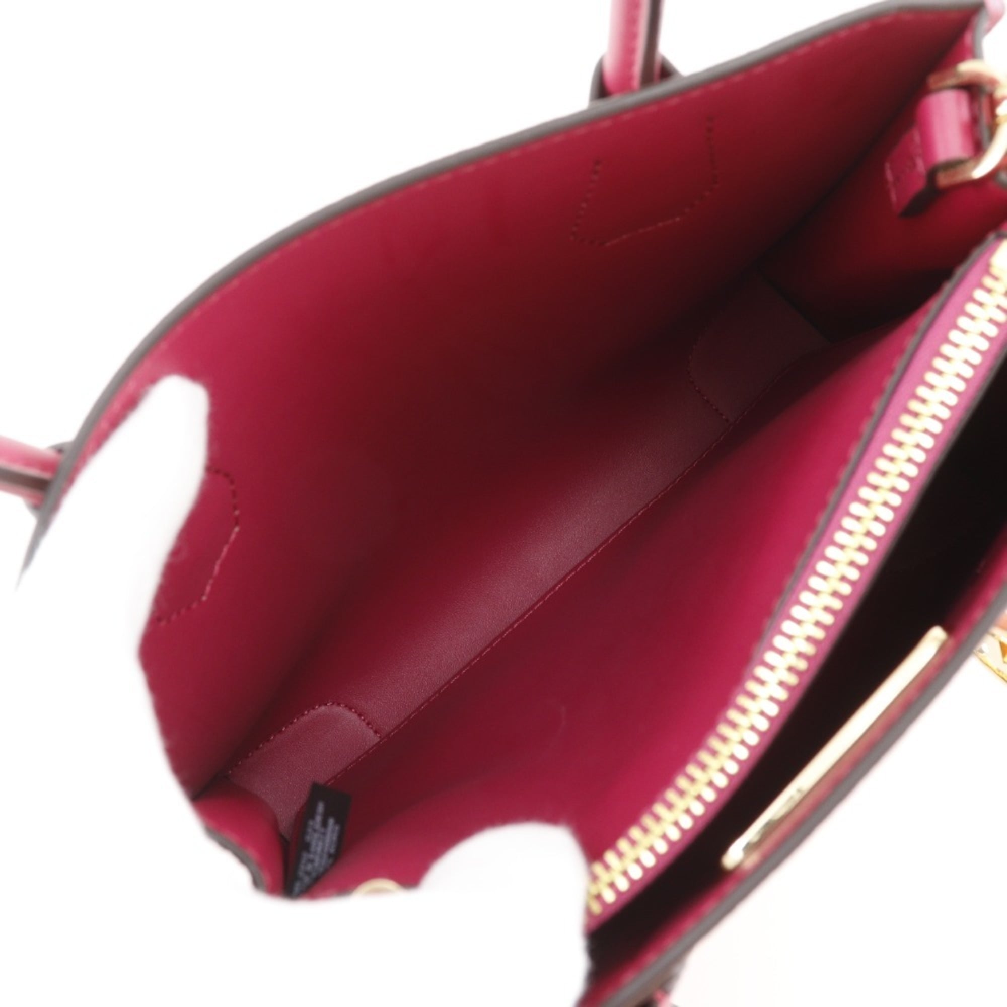 Michael Kors Pink Red Color Leather Handbag (Pre-Owned)