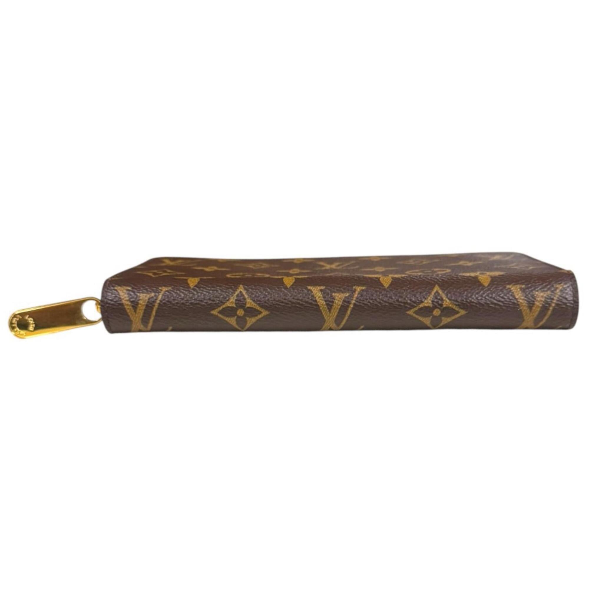 Louis Vuitton Monogram Brown Monogram Long Wallet (Bi-Fold) (Pre-Owned)