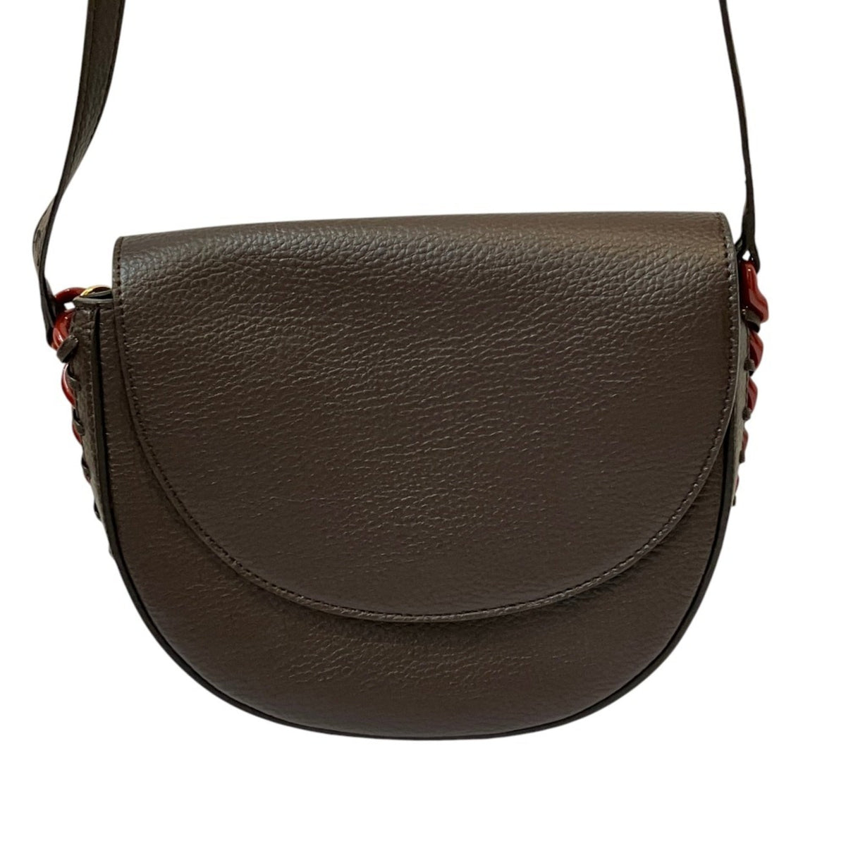 Stella Mccartney Brown Leather Shoulder Bag (Pre-Owned)