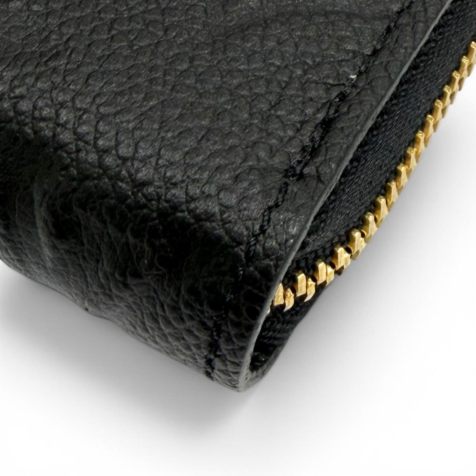 Louis Vuitton Noir Monogram Empreinte Long Wallet (Bi-Fold) (Pre-Owned)