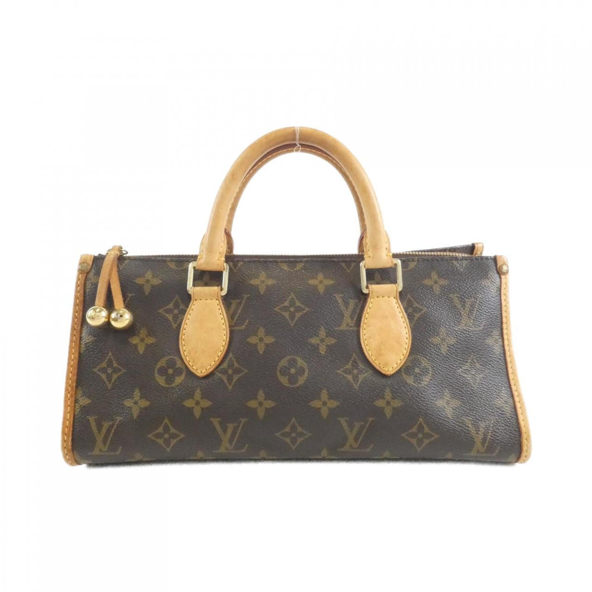Louis Vuitton Brown Coated Canvas Handbag (Pre-Owned)