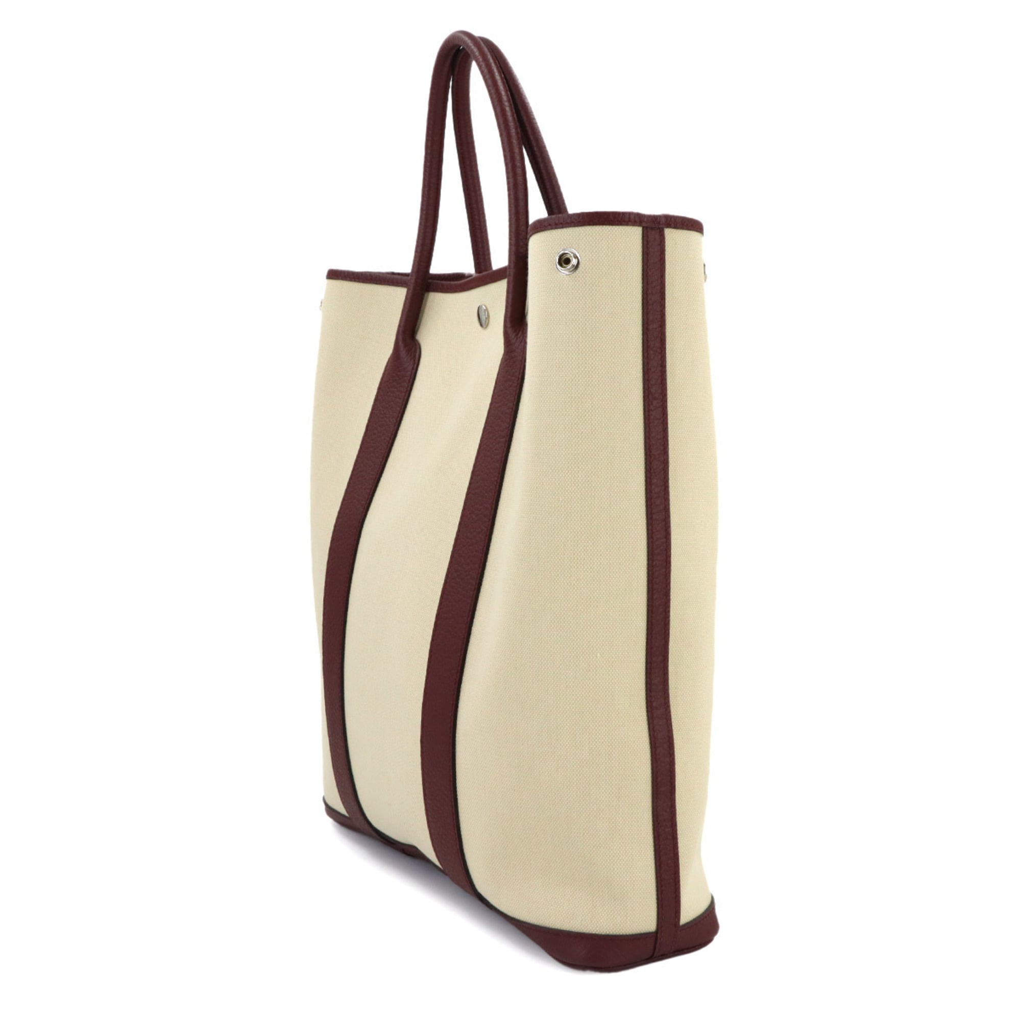 Hermes Negonda Leather Handbag Tote Bag (Pre-Owned)