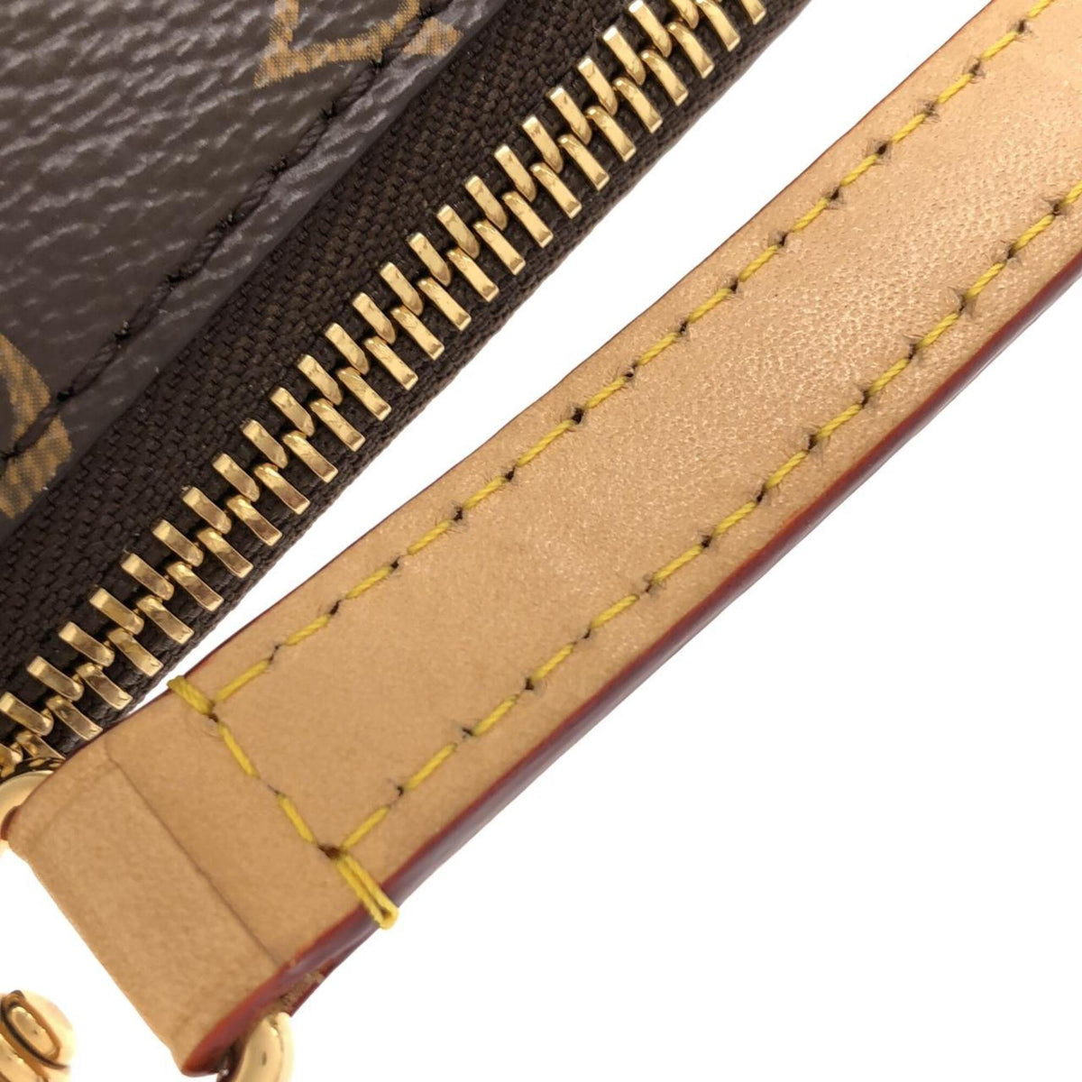 Louis Vuitton Marron Monogram Coated Canvas Shoulder Bag (Pre-Owned)