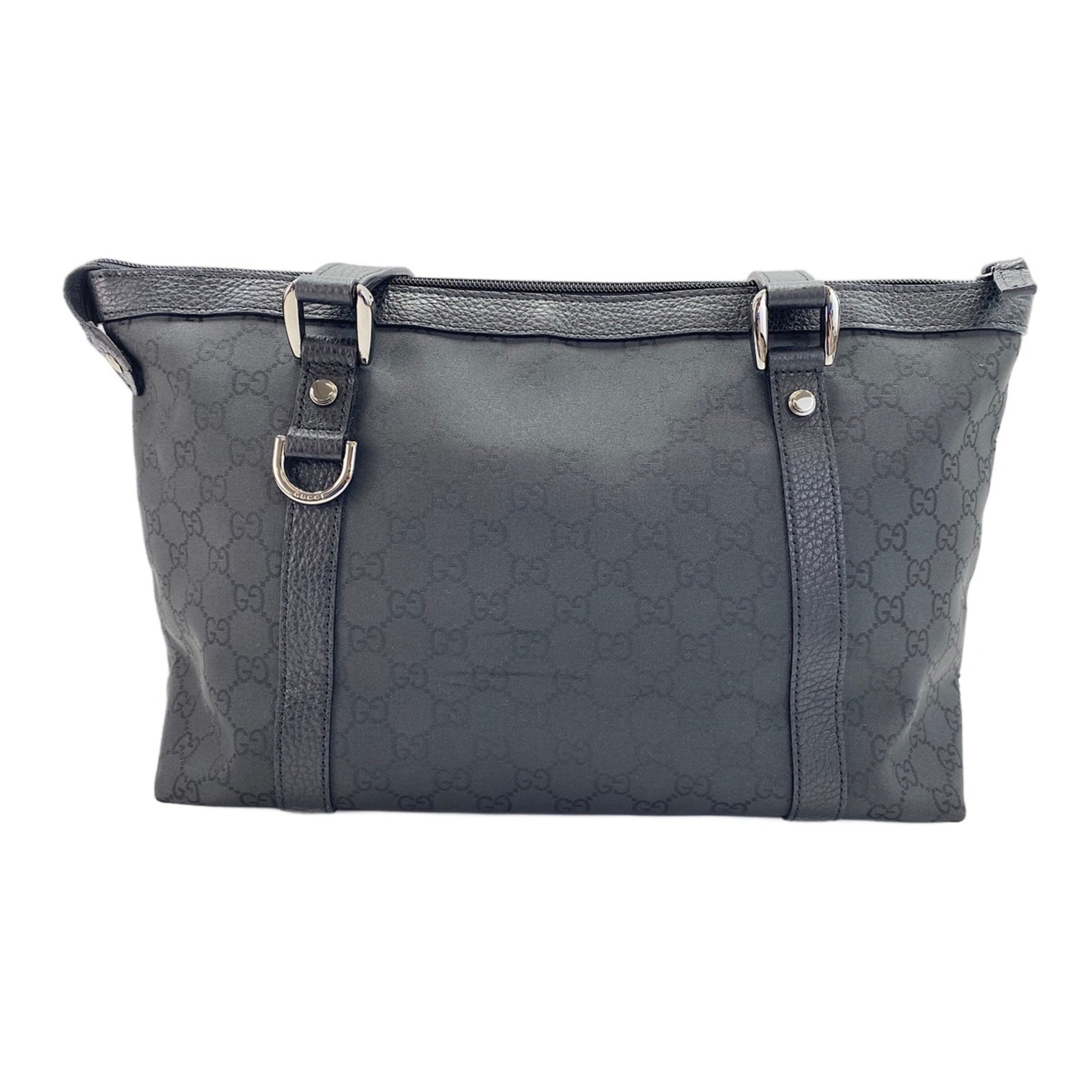 Gucci Black Nylon Tote Bag (Pre-Owned)