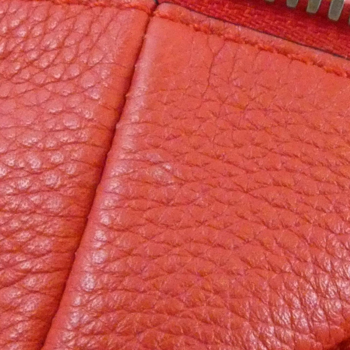 Loewe Red Color Leather Backpack (Pre-Owned)