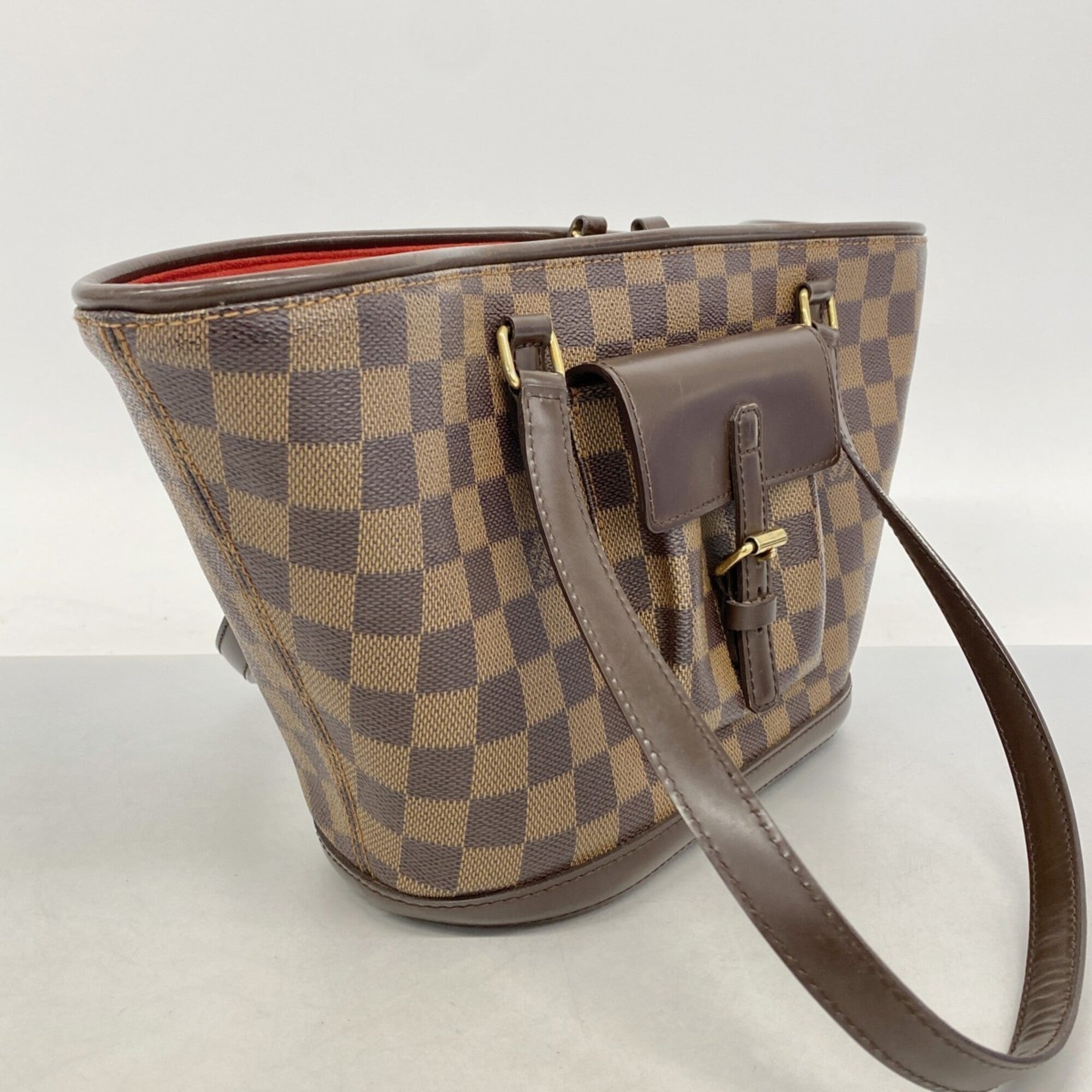 Louis Vuitton Ebene Handbag (Pre-Owned)