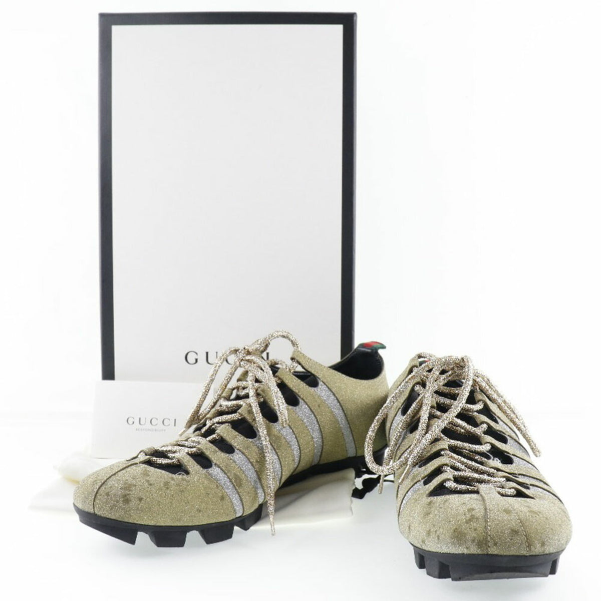 Gucci Gold Sneakers (Pre-Owned)