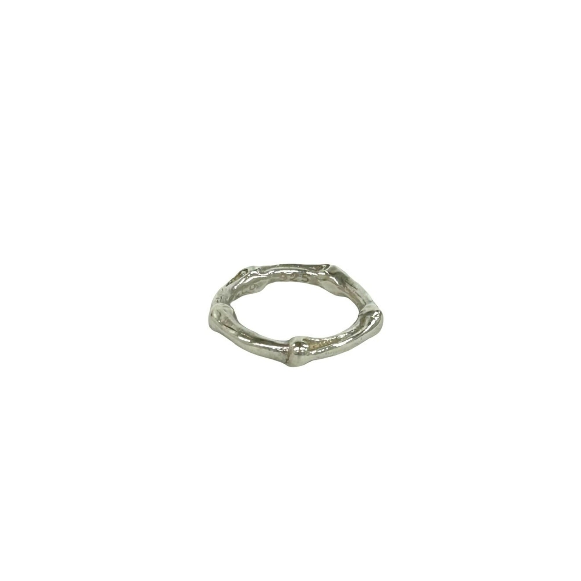 Tiffany Silver Silver 925 Band Ring (Pre-Owned)