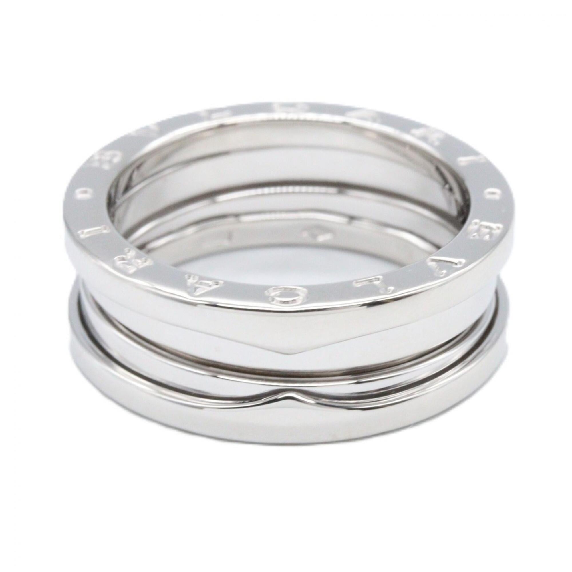 Bvlgari Silver White Gold (18K) Band Ring (Pre-Owned)