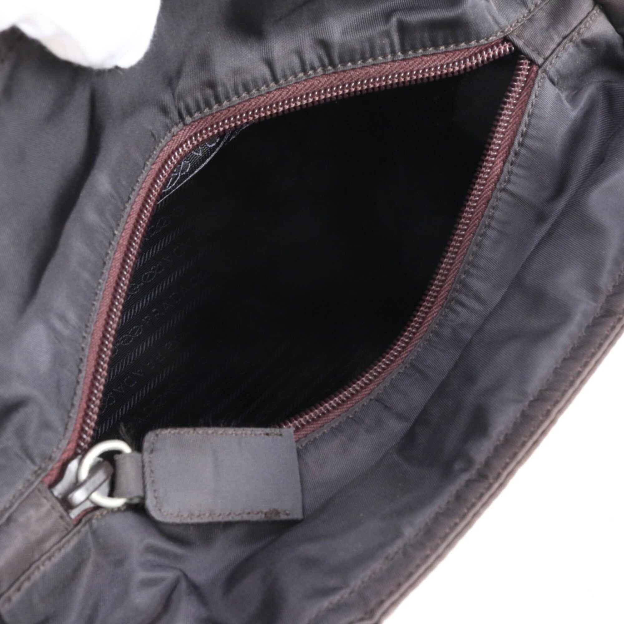 Prada Black Nylon Handbag Shoulder Bag Tote Bag (Pre-Owned)