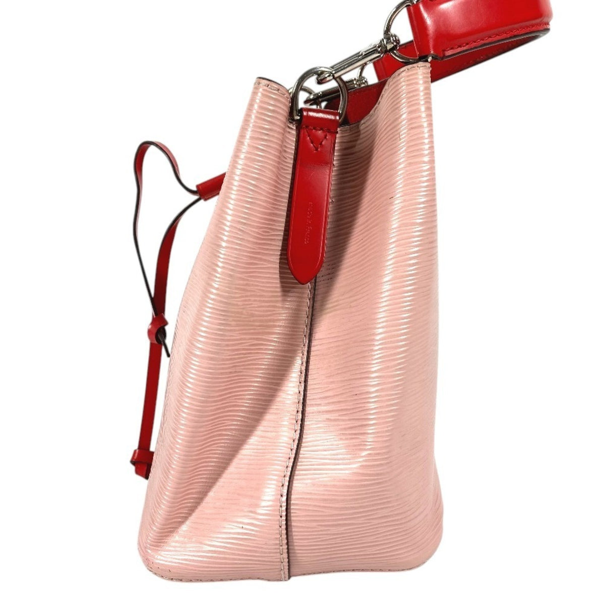 Louis Vuitton Epi Pink Red Color Rose Ballerine Epi Leather Handbag (Pre-Owned)