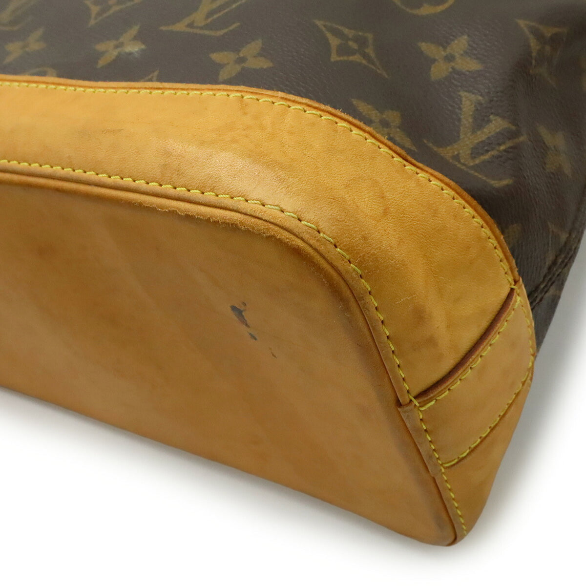 Louis Vuitton Brown Monogram White Monogram Handbag Shoulder Bag Tote Bag (Pre-Owned)