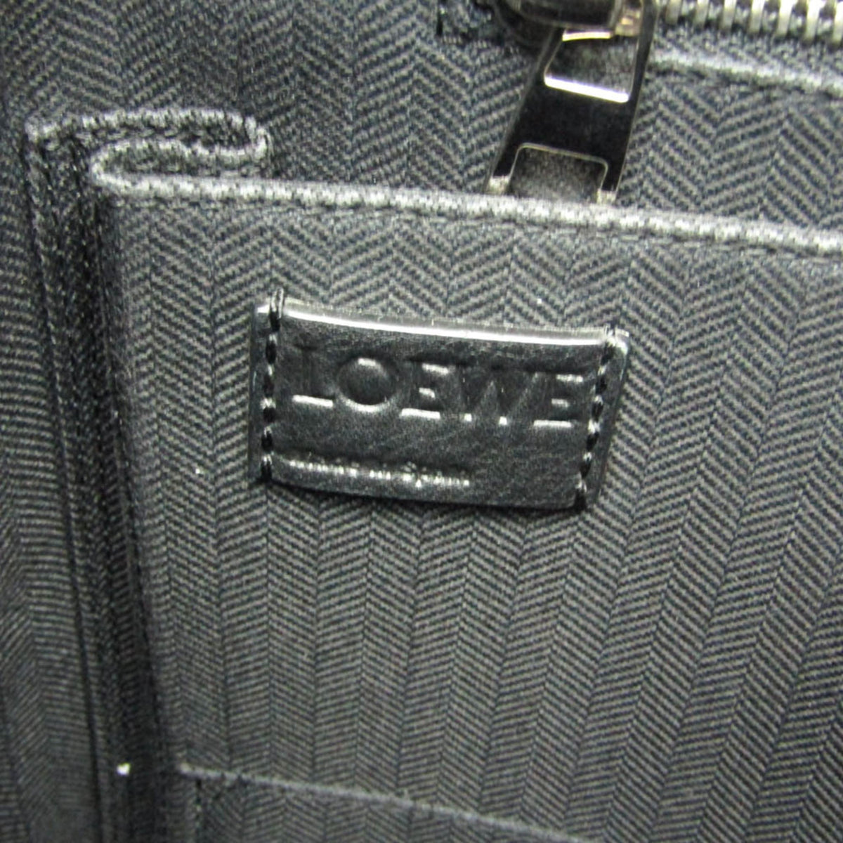 Loewe Black Leather Backpack (Pre-Owned)