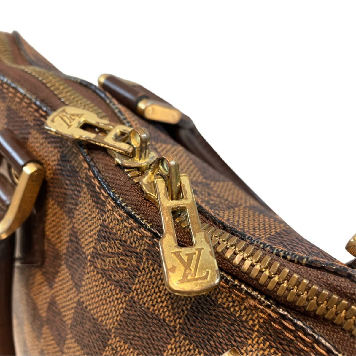 Louis Vuitton Brown Damier Canvas Damier Canvas Handbag (Pre-Owned)