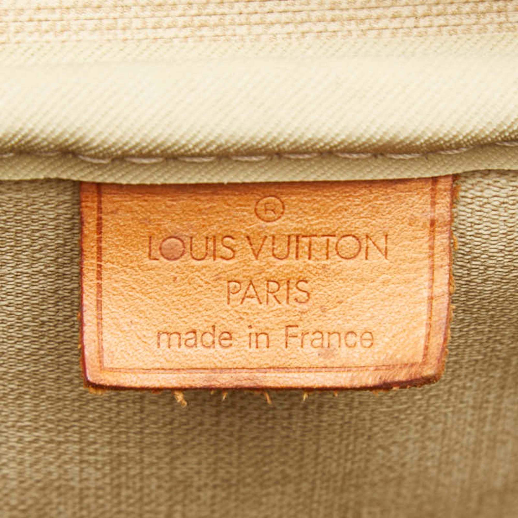 Louis Vuitton Brown Pvc Leather Handbag (Pre-Owned)