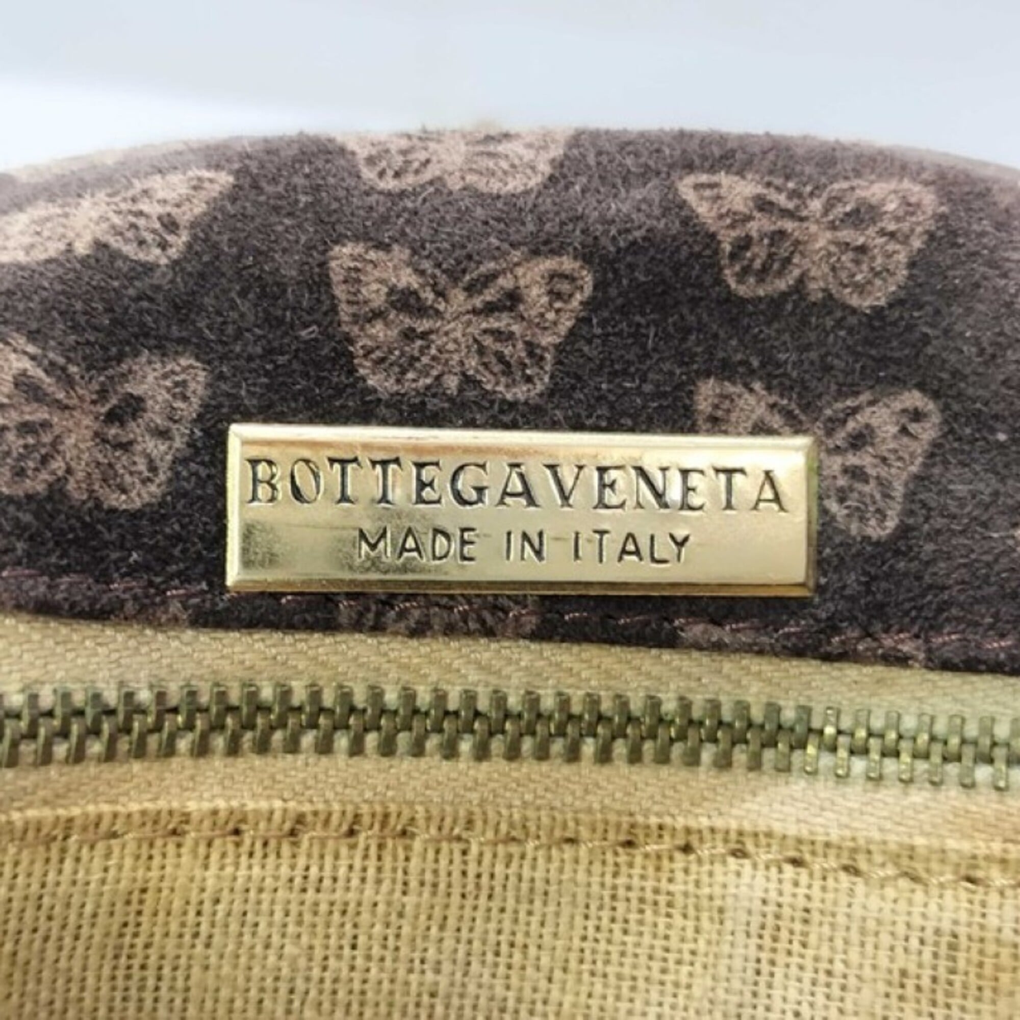 Bottega Veneta Brown Suede Leather Shoulder Bag (Pre-Owned)