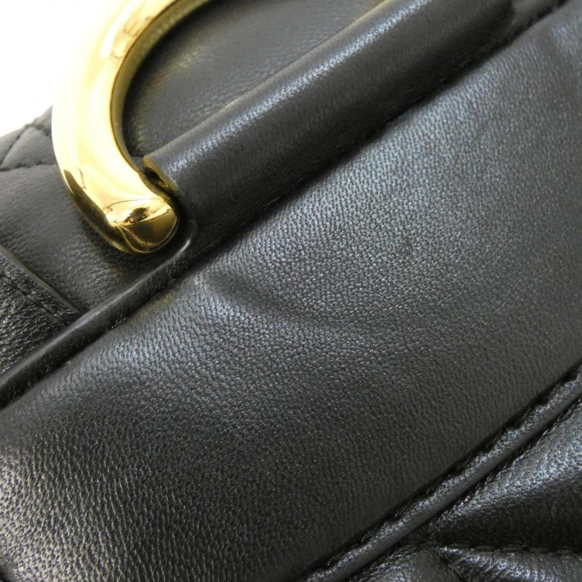 Christian Dior Black Leather Backpack (Pre-Owned)