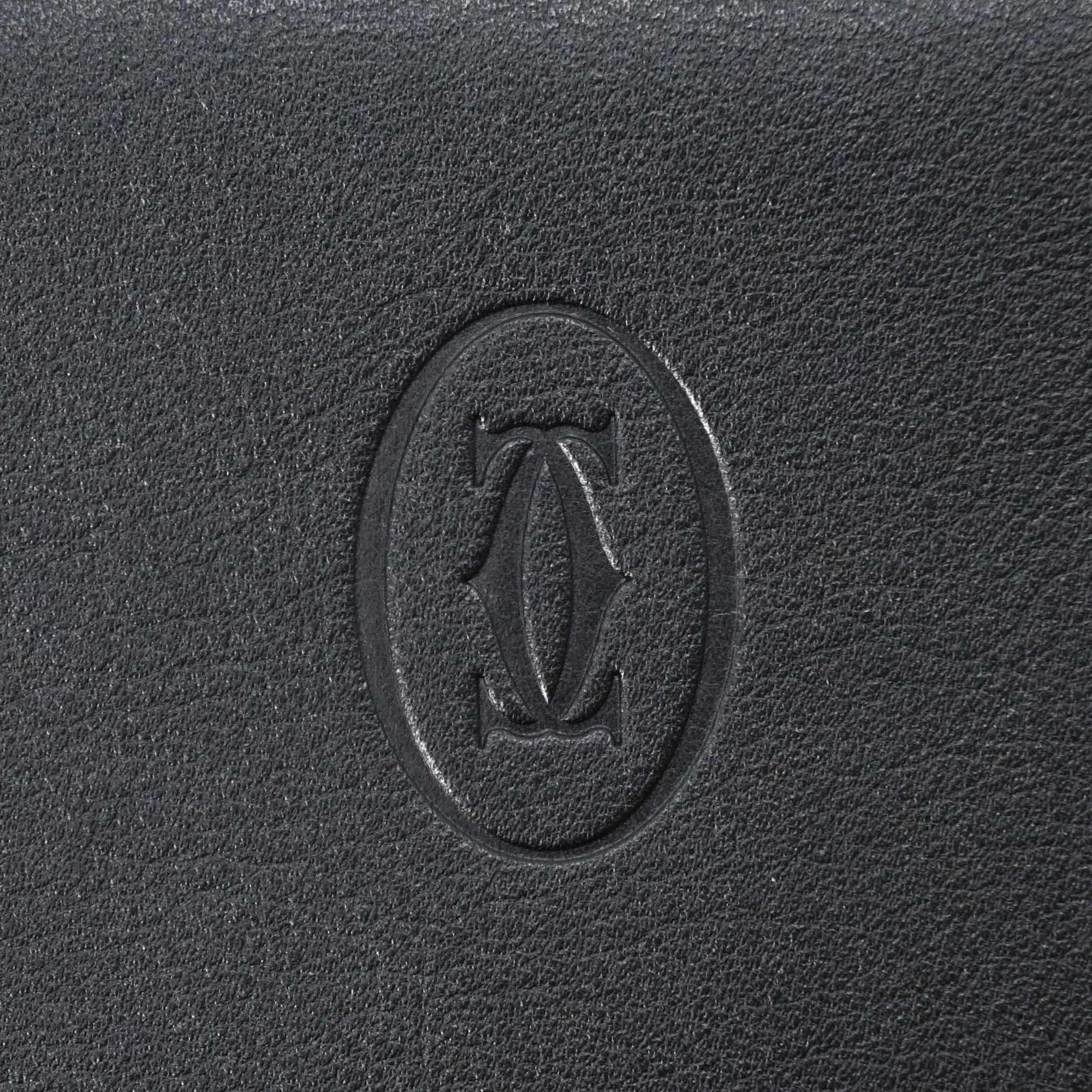 Cartier Black Bordeaux Leather (Pre-Owned)
