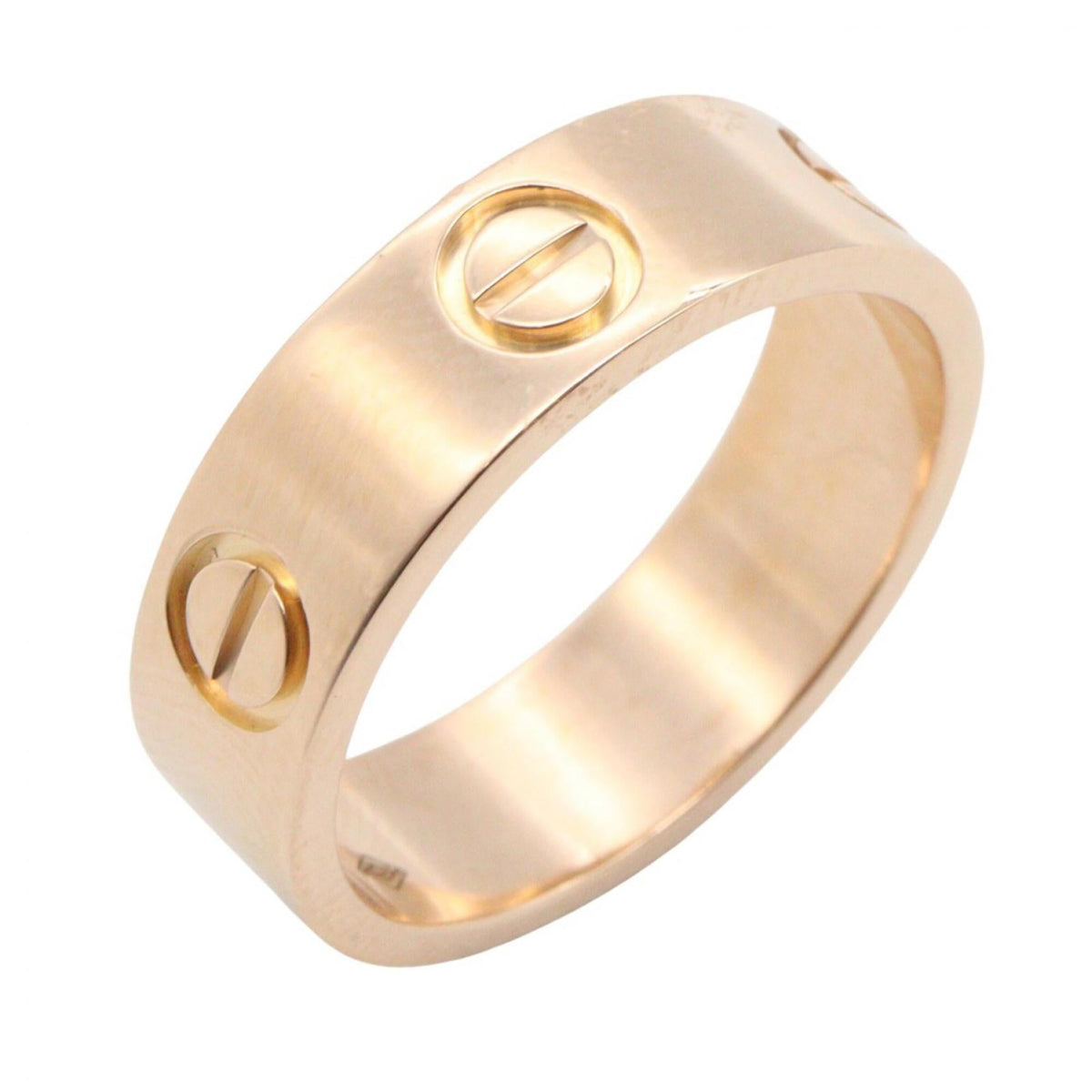 Cartier Gold Pink Gold (18K) Band Ring (Pre-Owned)