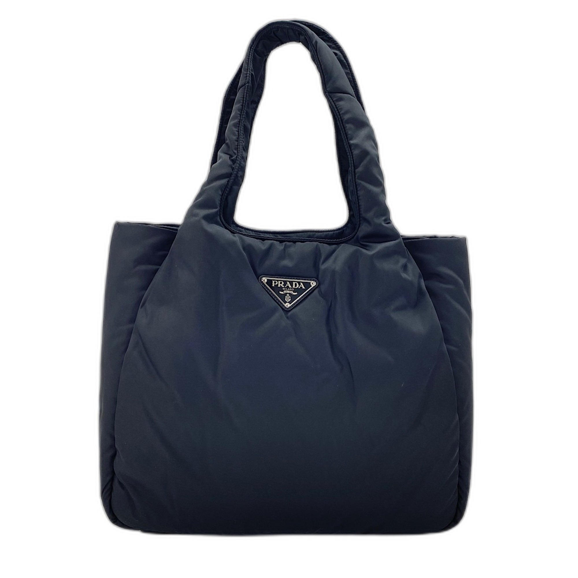 Prada Black Nylon Tote Bag (Pre-Owned)