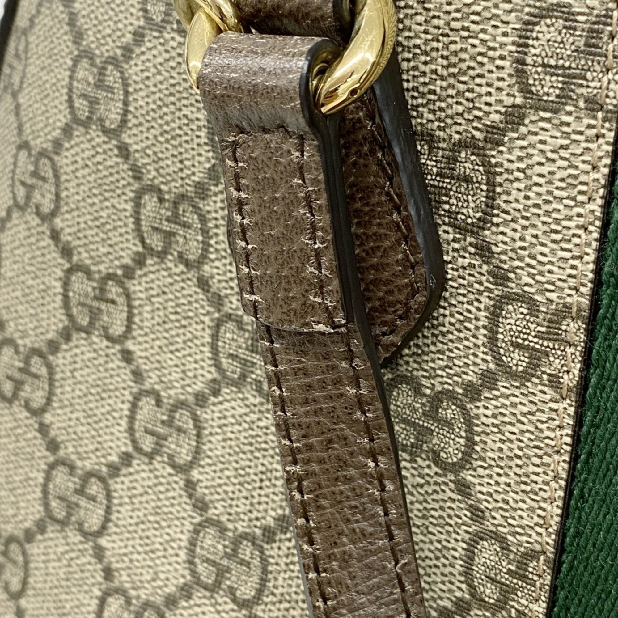 Gucci Brown Pvc Handbag (Pre-Owned)