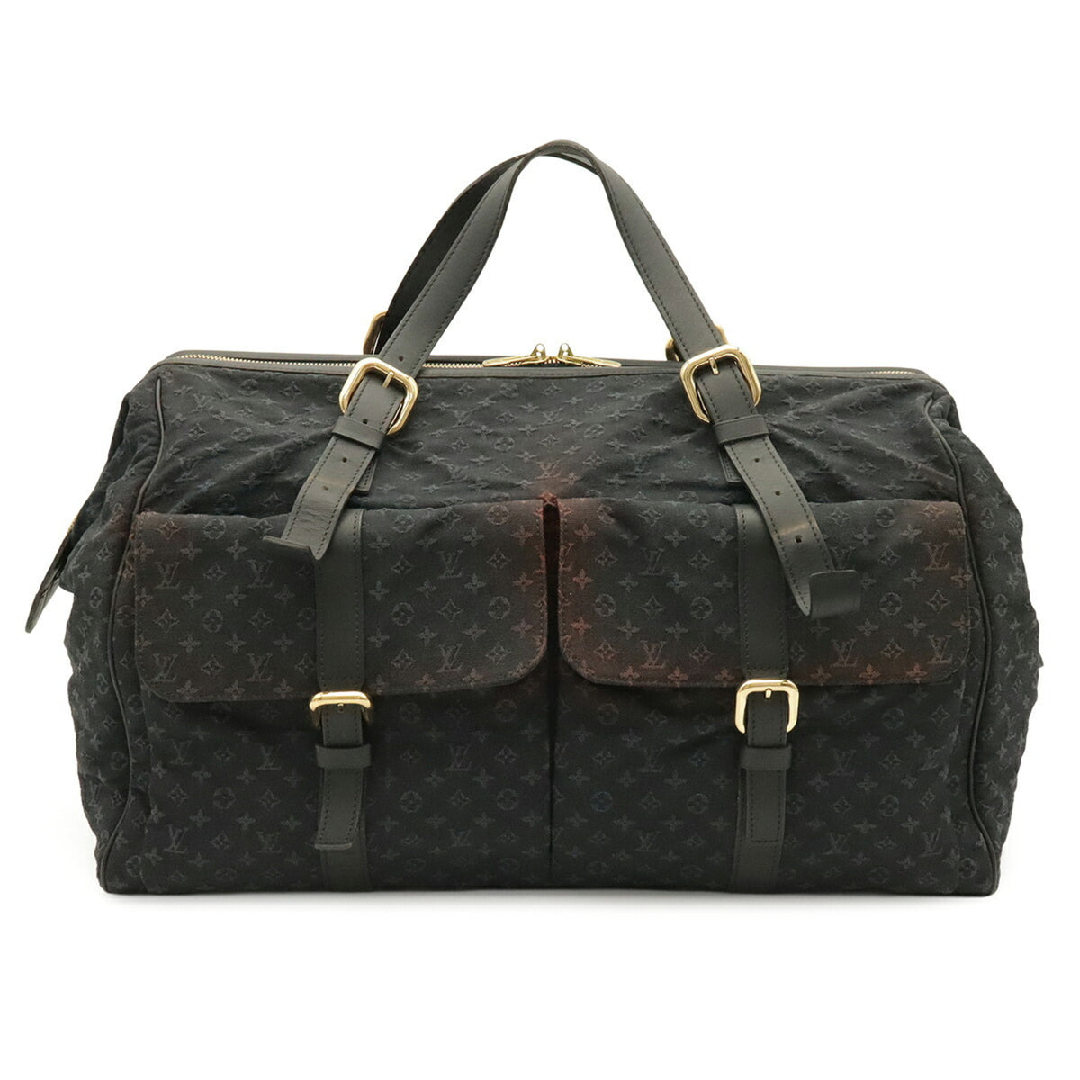 Louis Vuitton Monogram Tst Blue Monogram Mini Boston Bag Shoulder Bag (Pre-Owned)