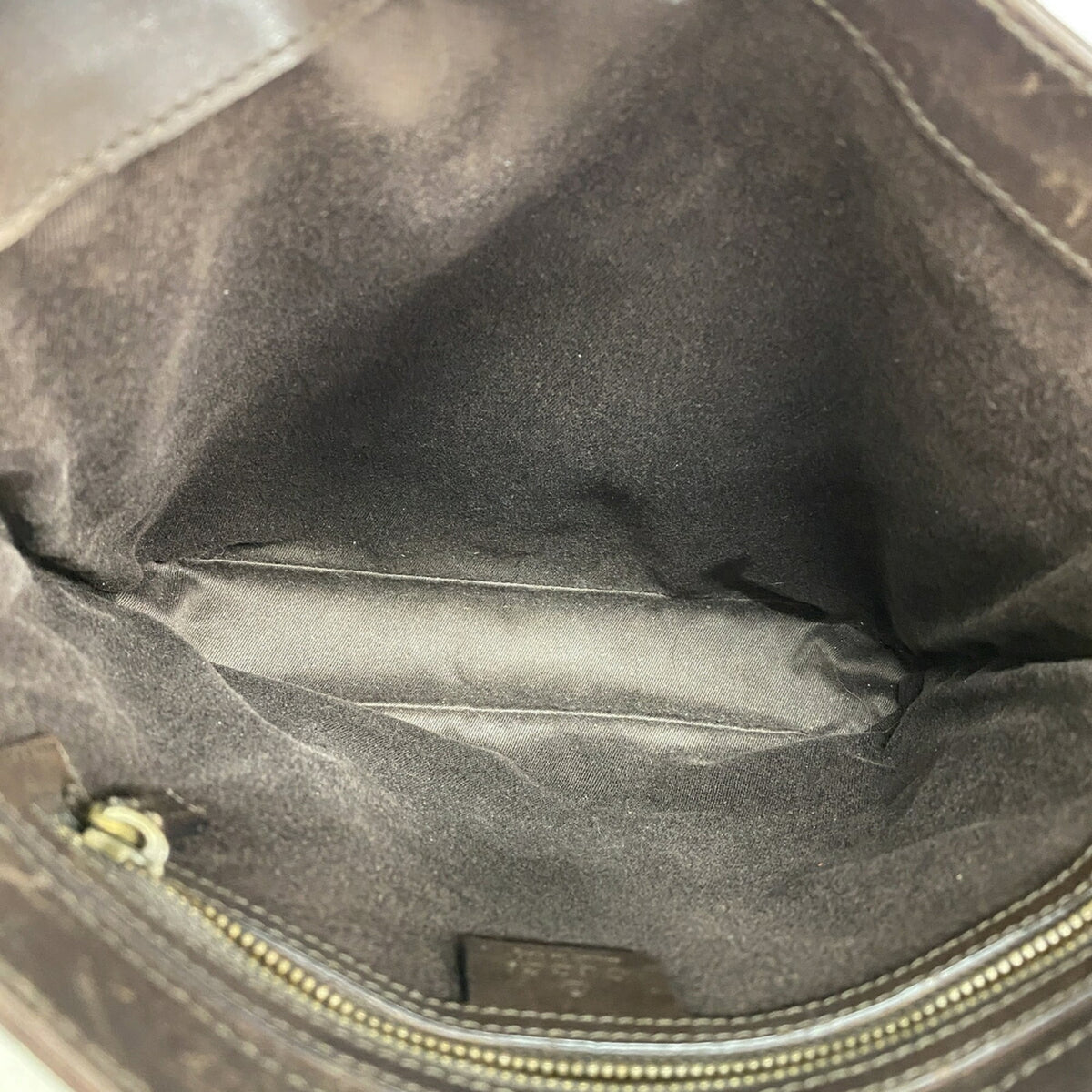 Gucci Brown Canvas Shoulder Bag (Pre-Owned)