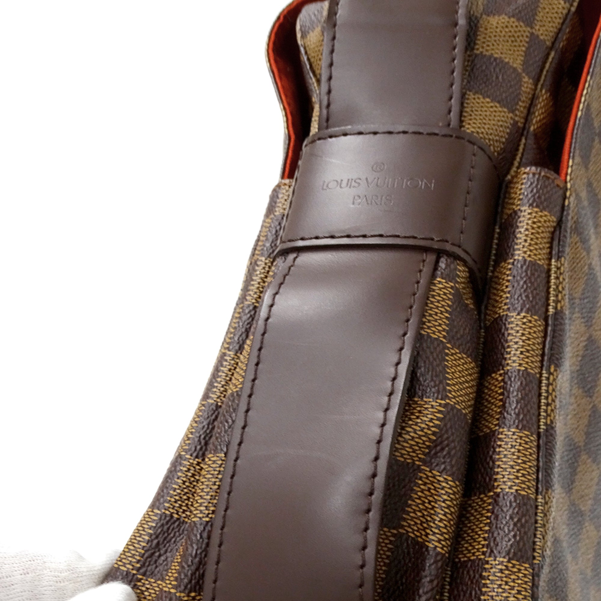 Louis Vuitton Brown Damier Canvas Damier Canvas Handbag Shoulder Bag (Pre-Owned)