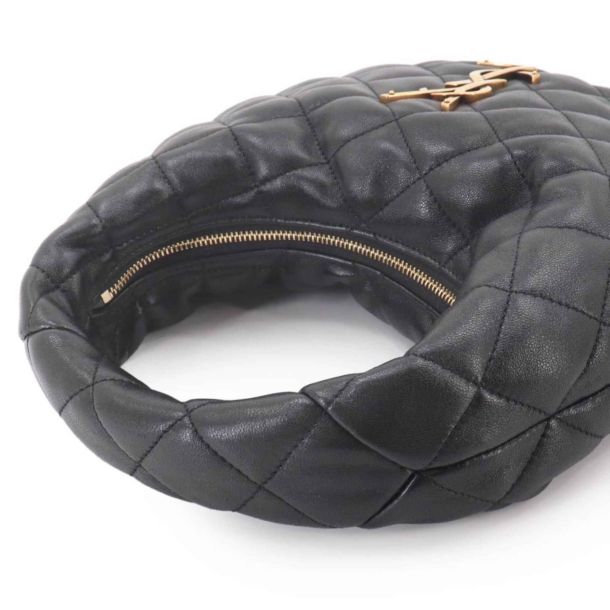Saint Laurent Black Leather Handbag (Pre-Owned)