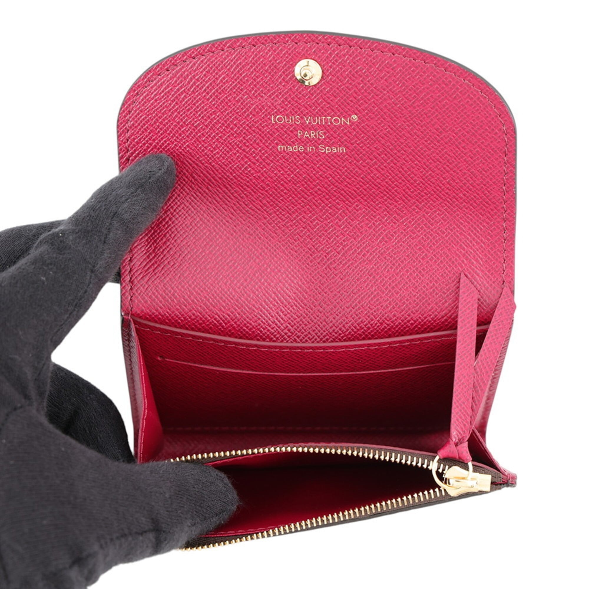 Louis Vuitton Monogram Fuchsia Monogram Coin Purse/Coin Case (Pre-Owned)