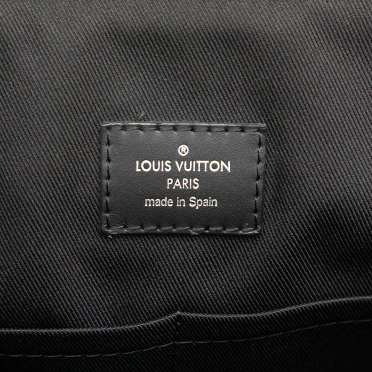 Louis Vuitton Damier Graphite Black Pvc Leather Shoulder Bag (Pre-Owned)