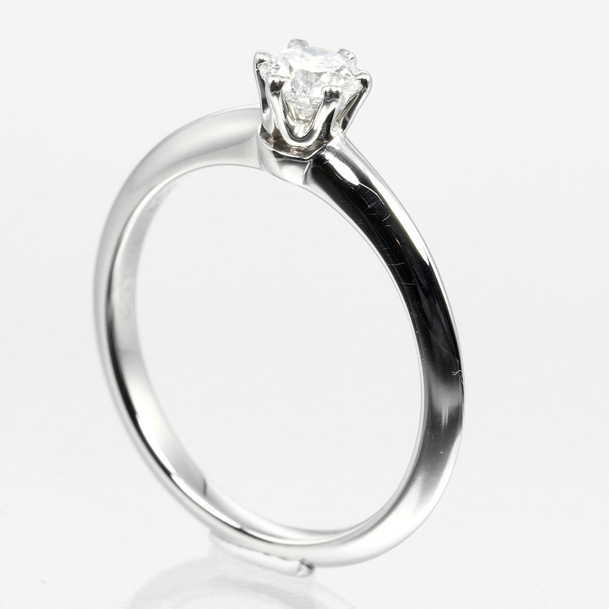 Tiffany Platinum 950 Band Ring (Pre-Owned)
