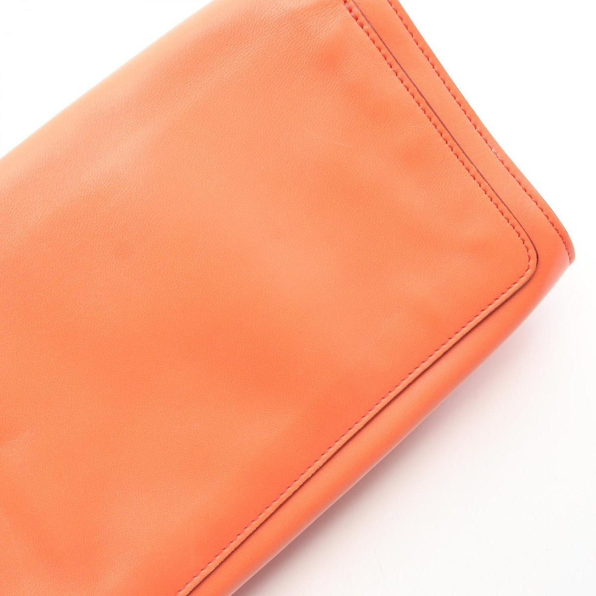 Chloé Orange Leather Handbag Shoulder Bag (Pre-Owned)