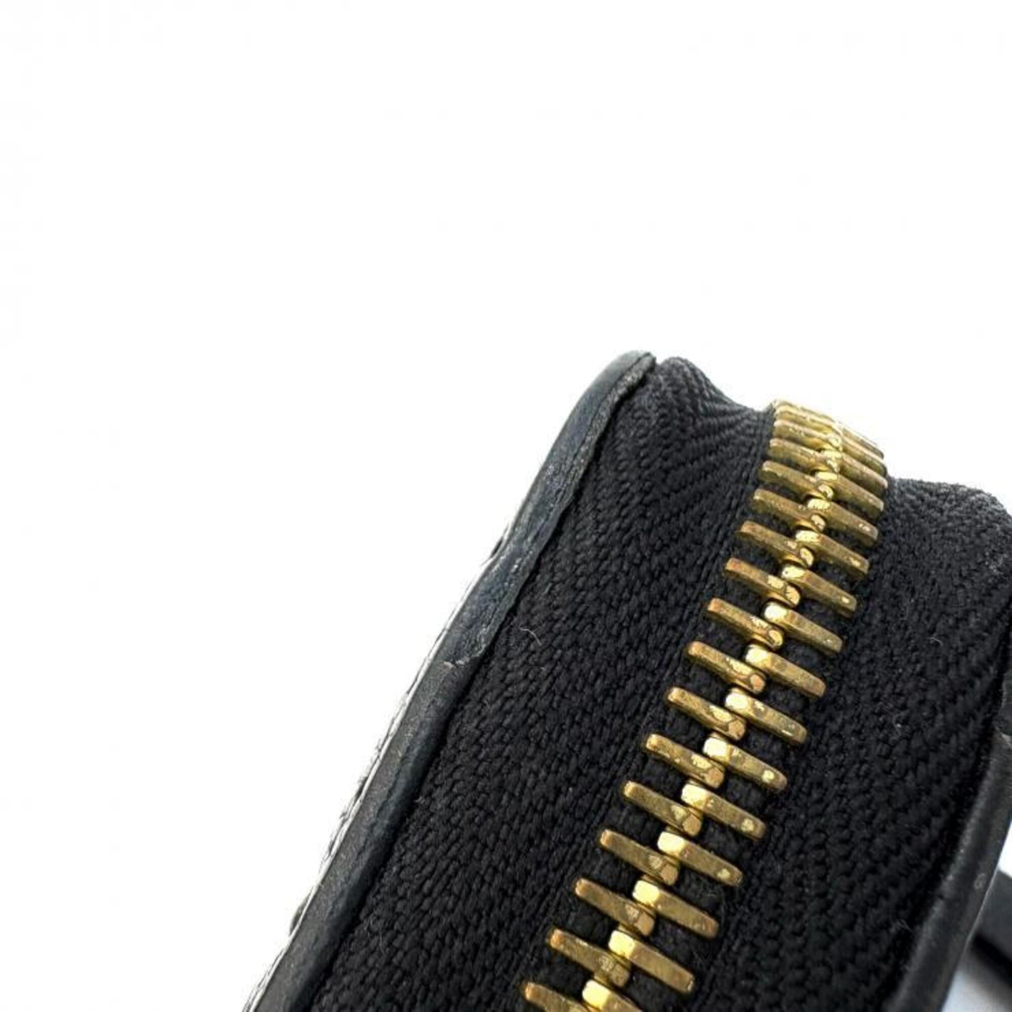 Louis Vuitton Black Noir Monogram Empreinte Long Wallet (Bi-Fold) (Pre-Owned)