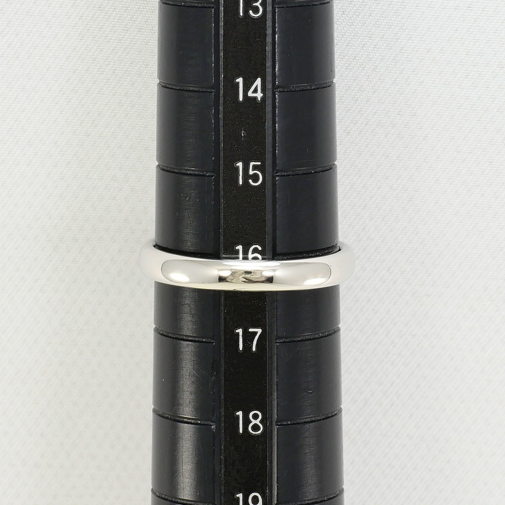 Tiffany Platinum Platinum 950 Band Ring (Pre-Owned)