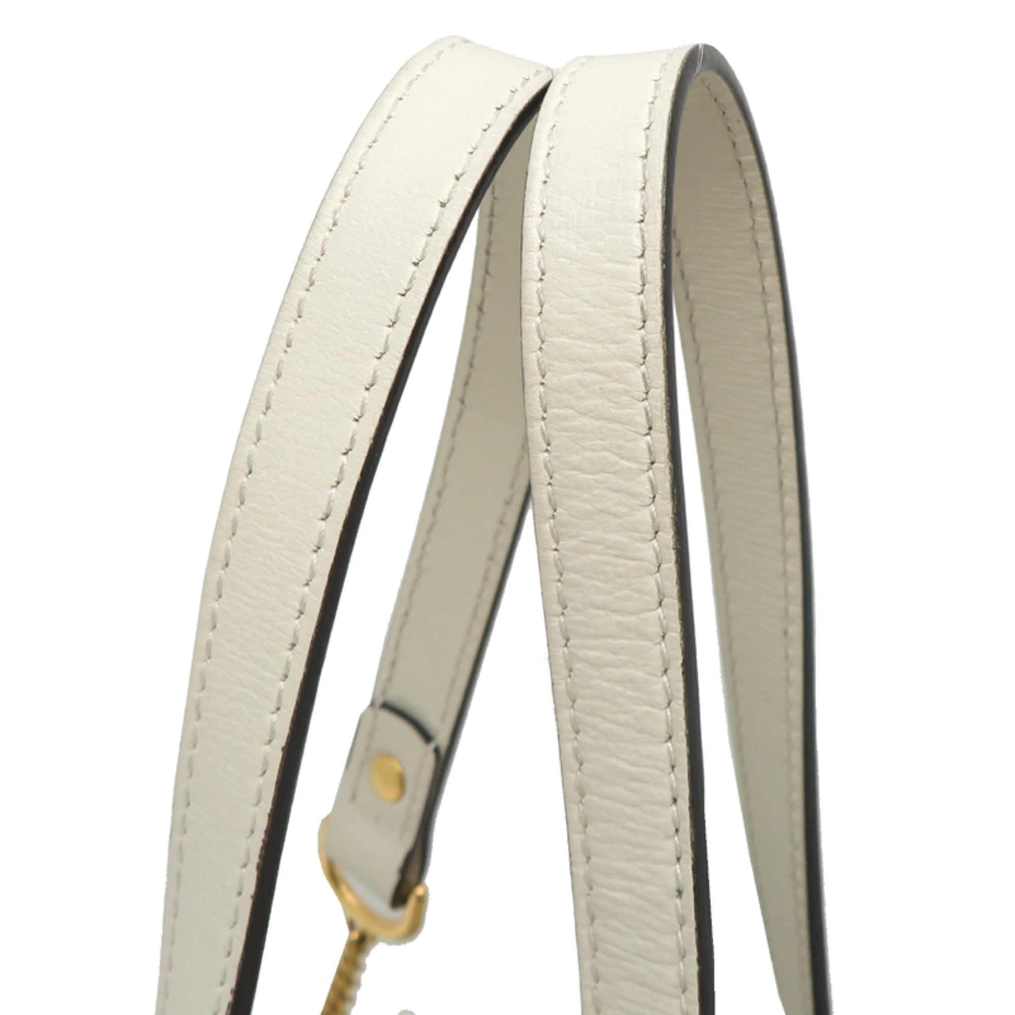 Gucci White Gg Supreme Handbag (Pre-Owned)