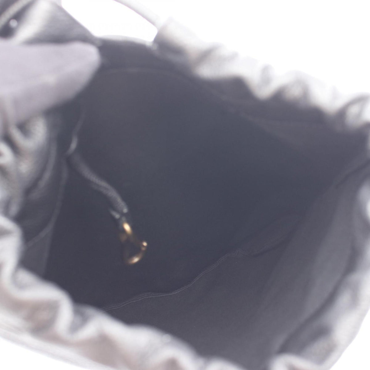 Burberry Black Leather Handbag Shoulder Bag (Pre-Owned)