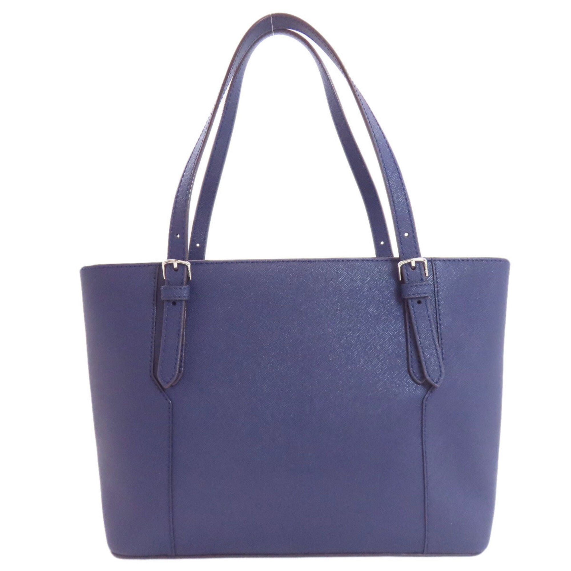 Bally Blue Leather Handbag (Pre-Owned)