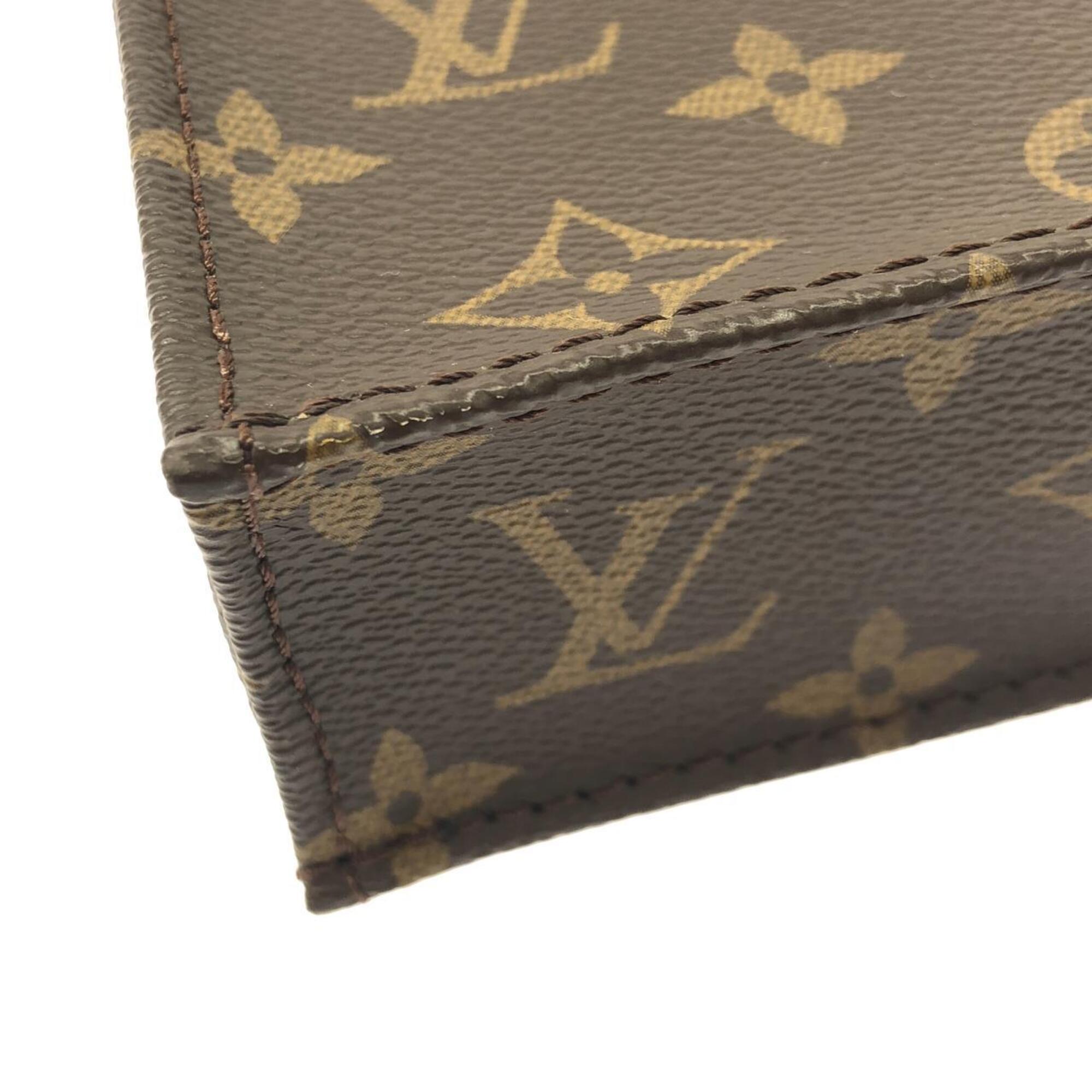 Louis Vuitton Marron Monogram Coated Canvas Handbag (Pre-Owned)