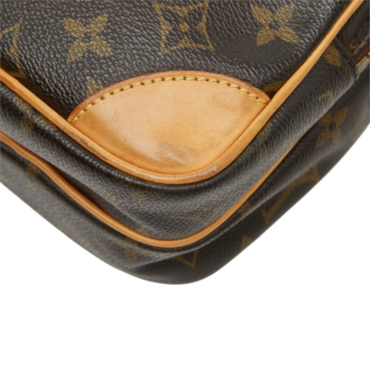 Louis Vuitton Monogram Brown Pvc Leather Shoulder Bag (Pre-Owned)
