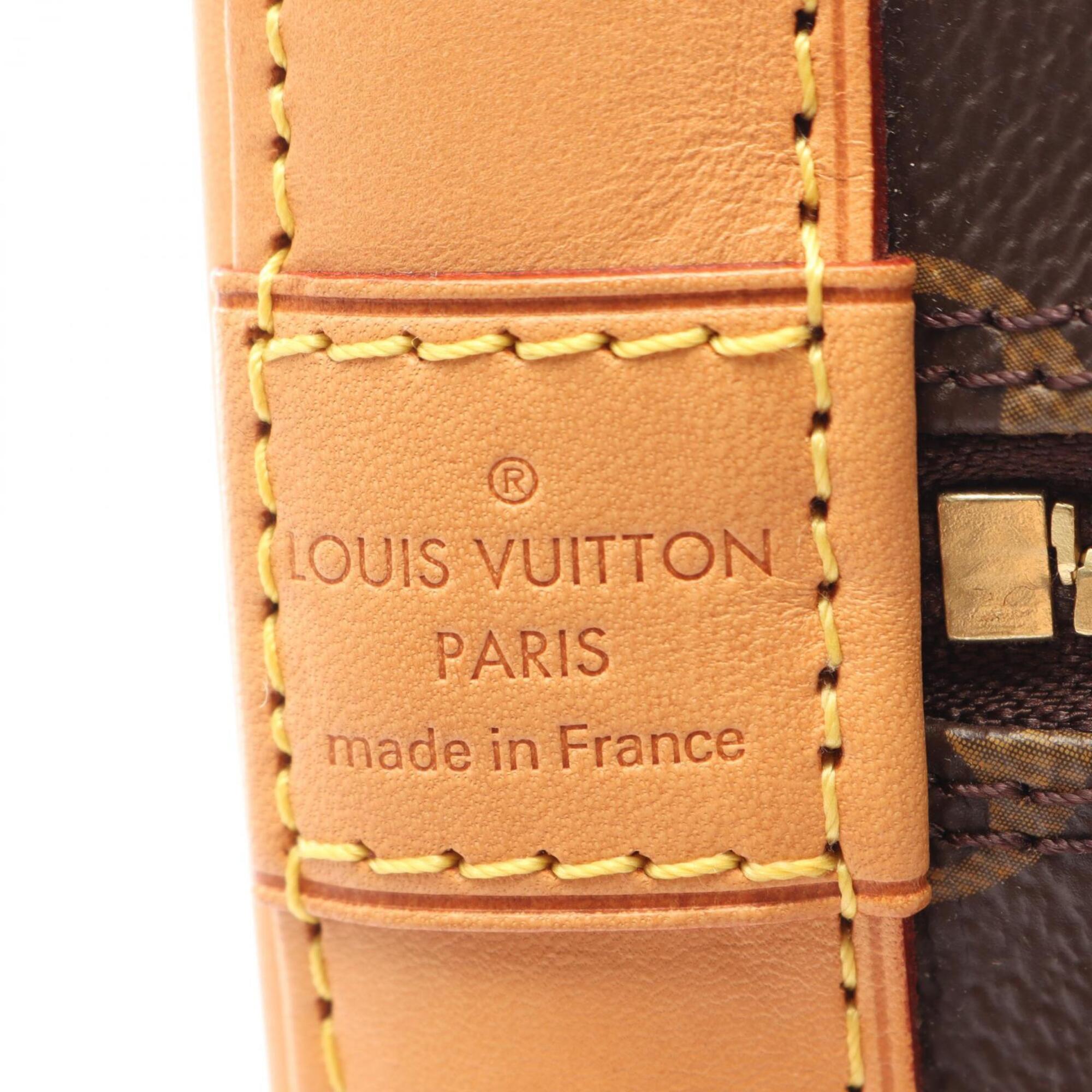 Louis Vuitton Brown Monogram Monogram Leather Handbag (Pre-Owned)