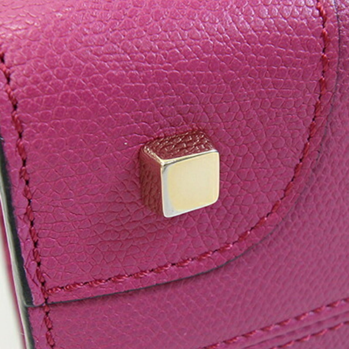 Valextra Pink Leather Handbag (Pre-Owned)