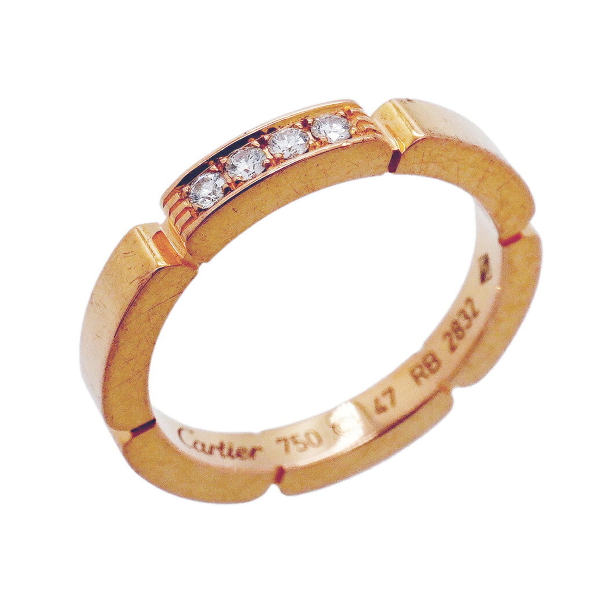 Cartier Pink Gold (18K) Band Ring (Pre-Owned)