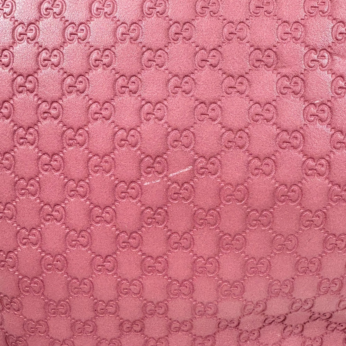 Gucci Pink Leather Shoulder Bag (Pre-Owned)