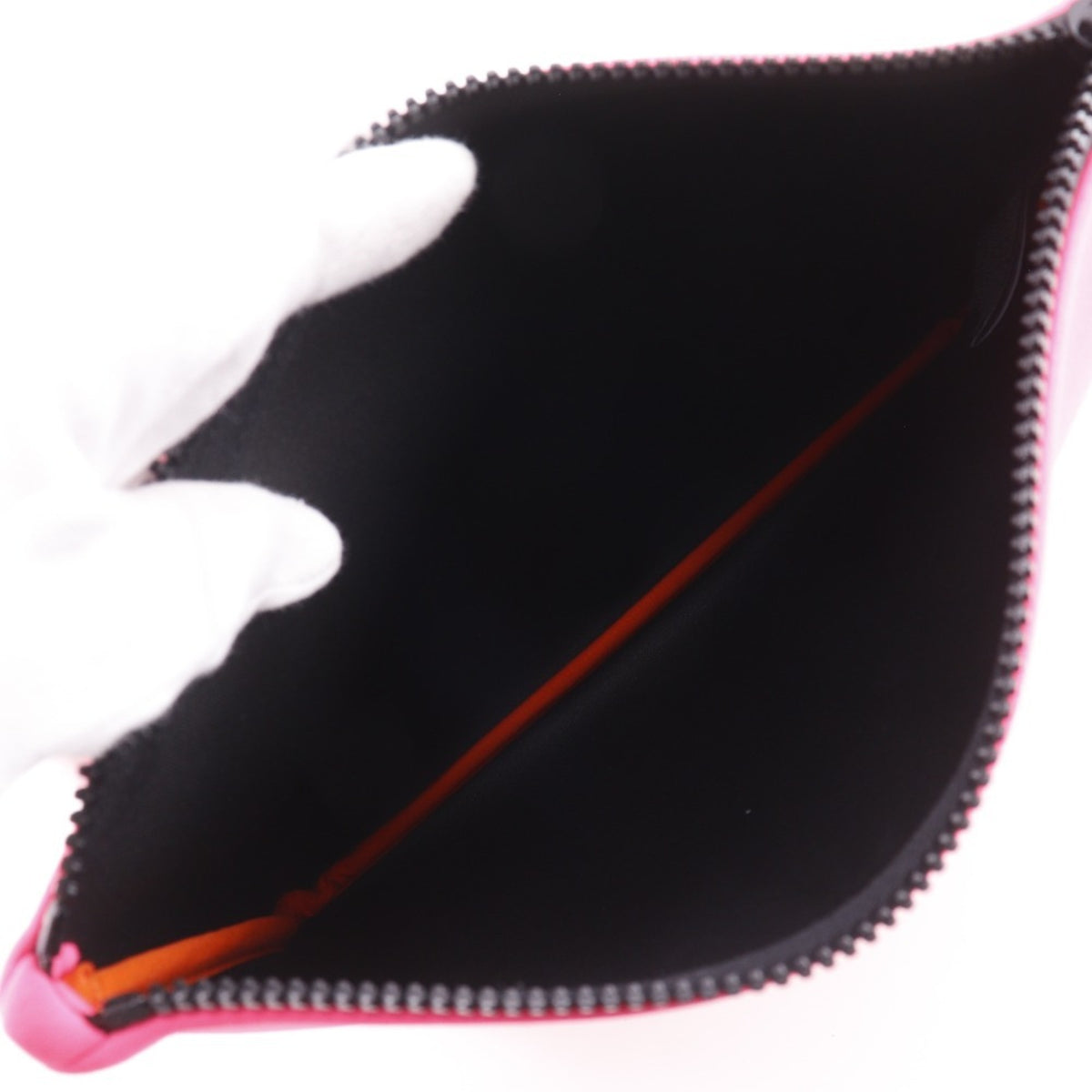 Hermes Pink Elastane Pouch (Pre-Owned)
