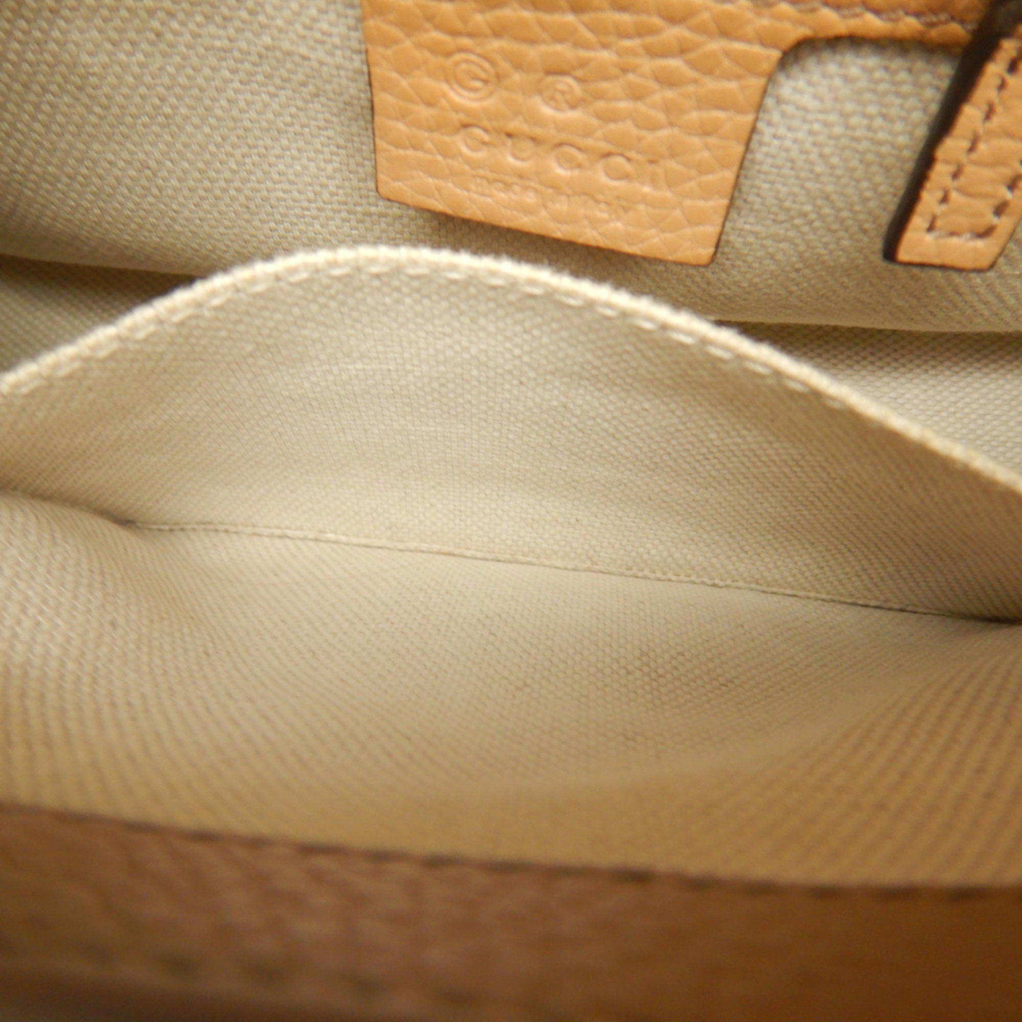 Gucci Brown Leather Shoulder Bag (Pre-Owned)