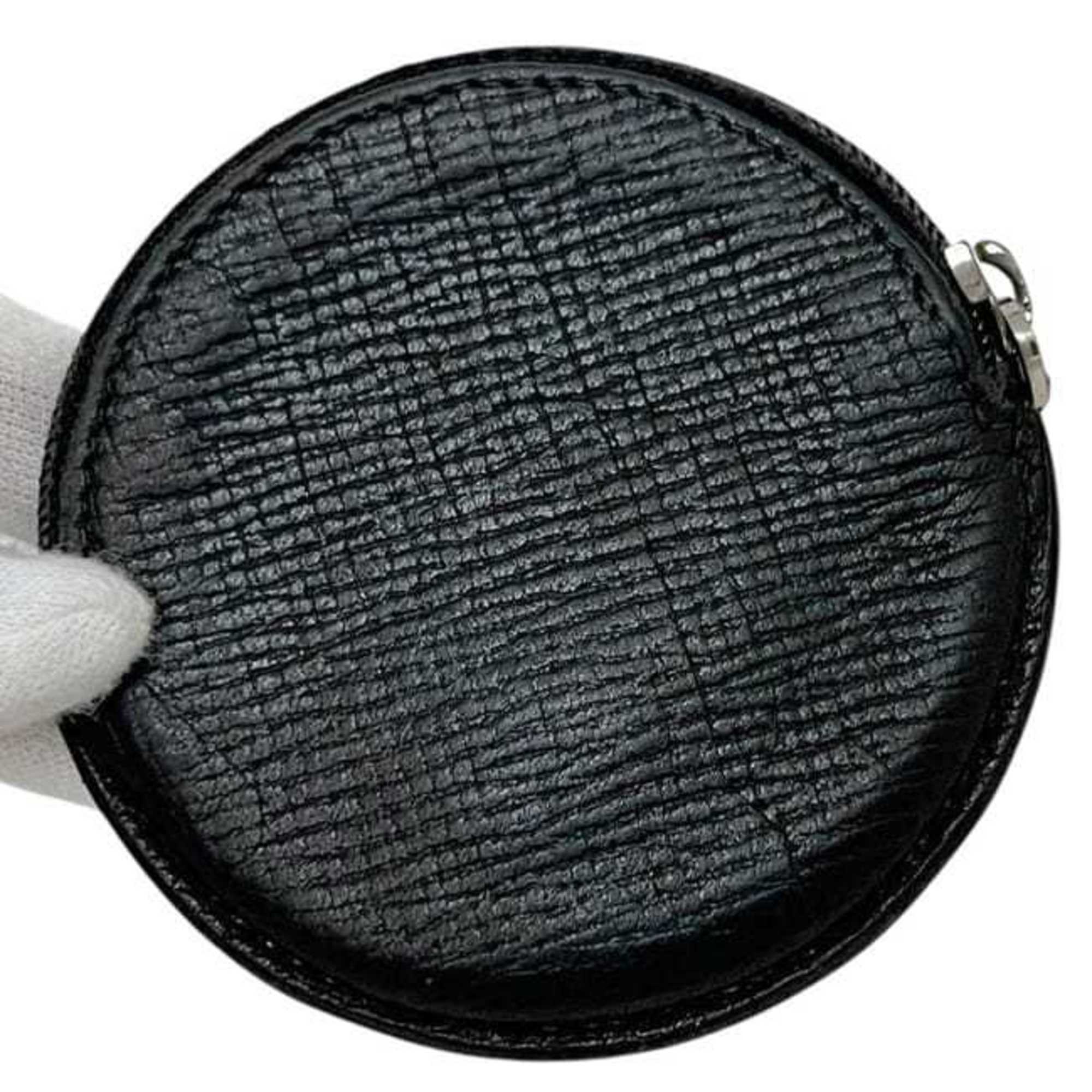 Loewe Black Leather Coin Purse/Coin Case (Pre-Owned)